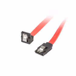Lanberg CA-SASA-13CU-0050-R câble SATA 0,5 m SATA 7-pin Rouge