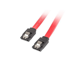 Lanberg CA-SASA-14CU-0050-R câble SATA 0,5 m SATA 7-pin Rouge