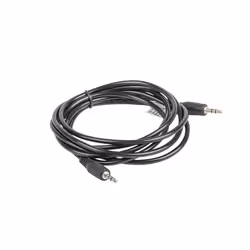 Lanberg CA-MJMJ-10CC-0020-BK câble audio 2 m 3,5mm Noir