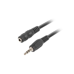 Lanberg CA-MJFJ-10CC-0015-BK câble audio 1,5 m 3,5mm Noir
