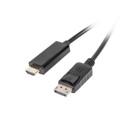 Lanberg CA-DPHD-10CC-0030-BK câble vidéo et adaptateur 3 m DisplayPort HDMI Noir