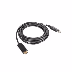 Lanberg CA-DPHD-10CC-0030-BK câble vidéo et adaptateur 3 m DisplayPort HDMI Noir