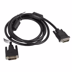 Lanberg CA-DVID-10CC-0018-BK câble DVI 1,8 m DVI-D Noir