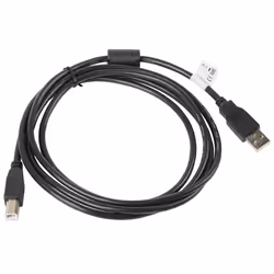Lanberg CA-USBA-11CC-0018-BK câble USB 1,8 m USB 2.0 USB B Noir