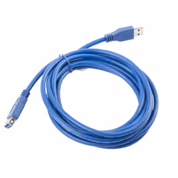 Lanberg CA-US3E-10CC-0030-B câble USB 3 m USB A Bleu
