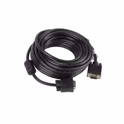 Lanberg CA-VGAC-10CC-0100-B câble VGA 10 m VGA (D-Sub) Noir
