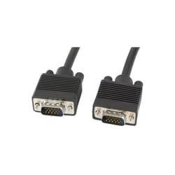 Lanberg CA-VGAC-10CC-0050-B câble VGA 5 m VGA (D-Sub) Noir
