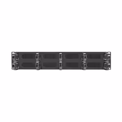 Lanberg AK-1204-B accessoire de racks Panneau de gestion de câbles
