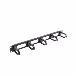 Lanberg AK-1205-B accessoire de racks Panneau de gestion de câbles