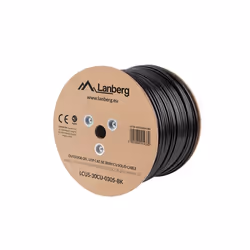 Lanberg LCU5-30CU-0305-BK, 305 m, Cat5e, U/UTP (UTP)