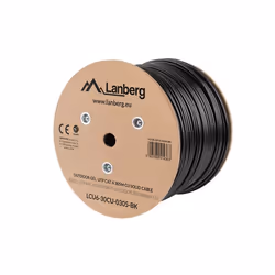 Lanberg LCU6-30CU-0305-BK, 305 m, Cat6, U/UTP (UTP)