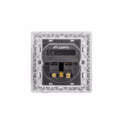 Lanberg AC-WS01-USB2-F douills et ensemble de douilles Prise