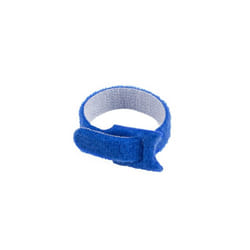 Lanberg ORG01-MT150-MC6 serre-câbles Attache-câbles à crochets et à boucles Tissu Noir, Bleu, Vert, Rouge, Blanc, Jaune 12 pièce(s)