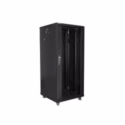 Lanberg FF01-6627-12B étagère 27U Rack autonome Noir