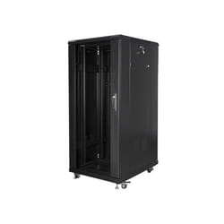 Lanberg FF01-6827-12B étagère 27U Rack autonome Noir