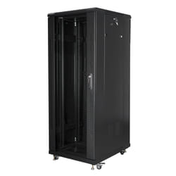 Lanberg FF01-6832-12B étagère 32U Rack autonome Noir