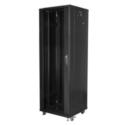 Lanberg FF01-6637-12B étagère 37U Rack autonome Noir