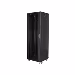 Lanberg FF01-6637-12B étagère 37U Rack autonome Noir