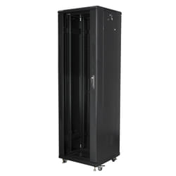 Lanberg FF01-6642-12B étagère 42U Rack autonome Noir