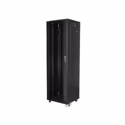 Lanberg FF01-6642-12B étagère 42U Rack autonome Noir