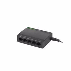 Lanberg DSP1-1005 commutateur réseau Non-géré Gigabit Ethernet (10/100/1000) Noir, Gris