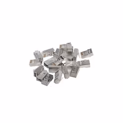 Lanberg PLS-5020 connecteur de fils RJ-45 Acier inoxydable, Transparent