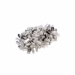 Lanberg PLS-5000 connecteur de fils RJ-45 Acier inoxydable, Transparent