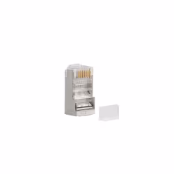 Lanberg PLS-6020, RJ-45, Acier inoxydable, Transparent, Cat6, F/UTP (FTP), 20 pièce(s), Sac en polyéthylène