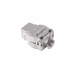Lanberg KSF6-2000, Plat, Acier inoxydable, RJ-45, LSA, Femelle, Femelle
