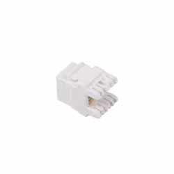 Lanberg KSUA-1000, Plat, Blanc, RJ-45, Femelle, 22/26, Cat6a