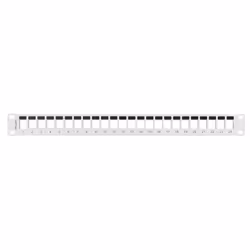 Lanberg PPKS-1024-S, 1U, Gris, Métal, 482,6 mm, 80 mm, 44,5 mm