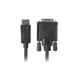 Lanberg CA-DPDV-10CU-0018-BK câble vidéo et adaptateur 1,8 m DisplayPort DVI-D Noir