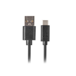 Lanberg CA-USBO-20CU-0018-BK câble USB 1,8 m USB 2.0 USB A USB C Noir