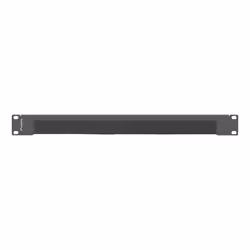 Lanberg AK-1103-B, Panneau à brosse, Noir, Métal, 1U, 48,3 cm (19"), 482,6 mm