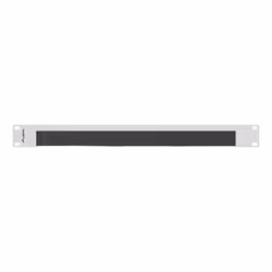 Lanberg AK-1103-S, Panneau à brosse, Noir, Gris, Métal, 1U, 48,3 cm (19"), 482,6 mm
