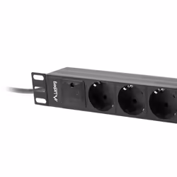 Lanberg PDU-03F-0200-IEC-BK unité de distribution d'énergie 1U