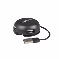 NATEC Bumblebee, USB 2.0, USB 2.0, 480 Mbit/s, Noir, 0,15 m, Windows 10, Windows 7, Windows 8