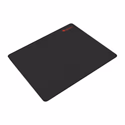 GENESIS Carbon 500 XL Logo, Noir, Monochromatique, Tissu, Caoutchouc, Base antidérapante, Tapis de souris de jeu