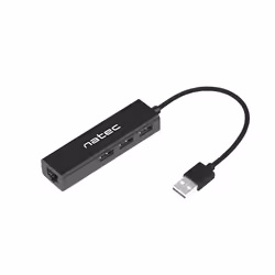 NATEC Dragonfly, USB 2.0, Noir, RJ-45, USB 2.0, USB, Windows 10, Windows 7, Windows 8, Windows XP, Mac OS 9.2, Mac OS X 10.0  ...