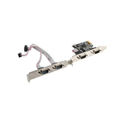 Lanberg PCE-DB9-004 carte et adaptateur d'interfaces Interne PCIe