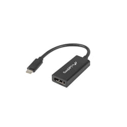Lanberg AD-UC-DP-01 câble vidéo et adaptateur 0,15 m USB Type-C DisplayPort Noir