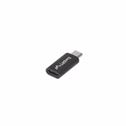 Lanberg AD-UC-UM-01, Micro-USB 2.0 Type B, USB 2.0 Type C, Noir