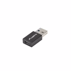Lanberg AD-UC-UA-01, USB 3.0 Type A, USB 3.0 Type C, Noir