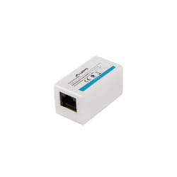 Lanberg AD-RJ45-RJ45-OU5 changeur de genre de câble RJ-45 Blanc