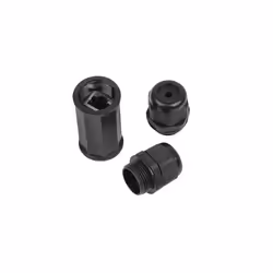 Lanberg AD-RJ45-OS6-IP67 changeur de genre de câble RJ-45 Noir