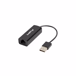 Lanberg NC-0100-01, Noir, 20 g, 1 pièce(s), 10 Gbit/s, 0,15 m