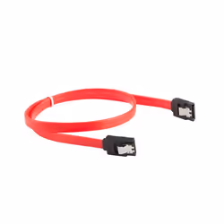 Lanberg CA-SASA-14CU-0030-R, 0,3 m, SATA III, SATA 7-pin, SATA 7-pin, Femelle/Femelle, Rouge