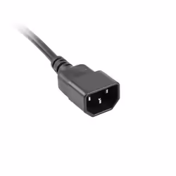 Lanberg PS0-04E-0100-IEC-BK multiprise 1 m 4 sortie(s) CA Intérieure Noir