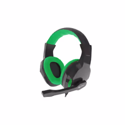 GENESIS ARGON 100, Avec fil, Jouer, 20 - 20000 Hz, Casque, Noir, Vert