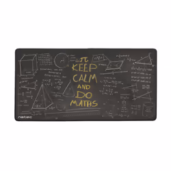NATEC Maths, Noir, Blanc, Jaune, Image, Tissu, Caoutchouc